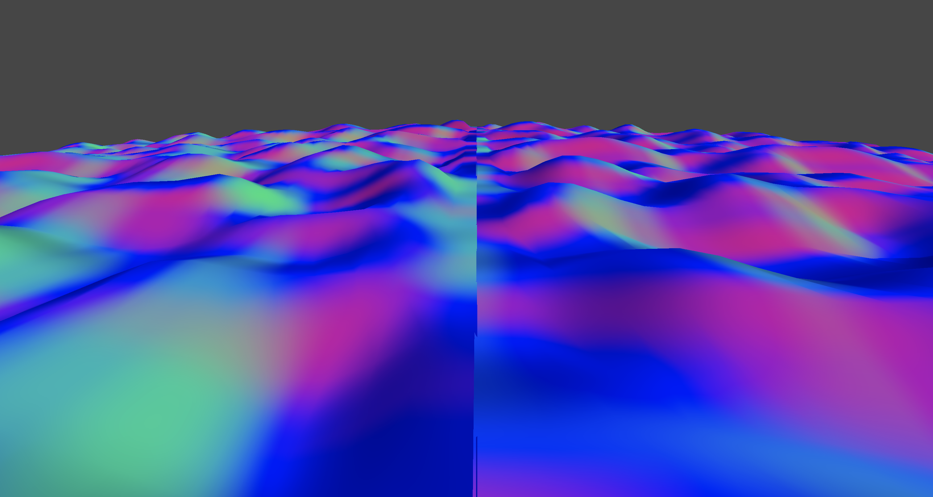 Imperfection tiling and normals